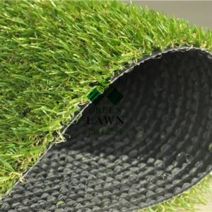 20mm Green Brown Artificial Carpet Grass