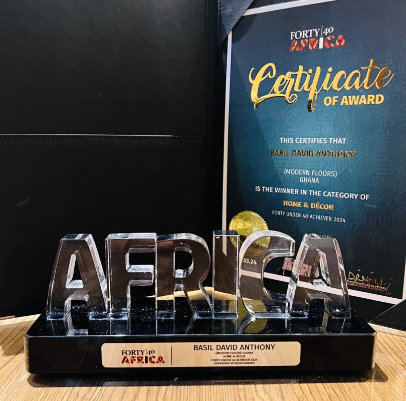 Ghanaian entrepreneur, Basil David Anthony Wins 2024 Africa Forty Under 40 Awards