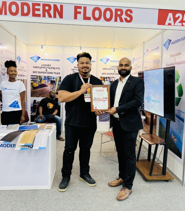 Modern Floors Exhibits at Kenya Buildcon Int. Expo